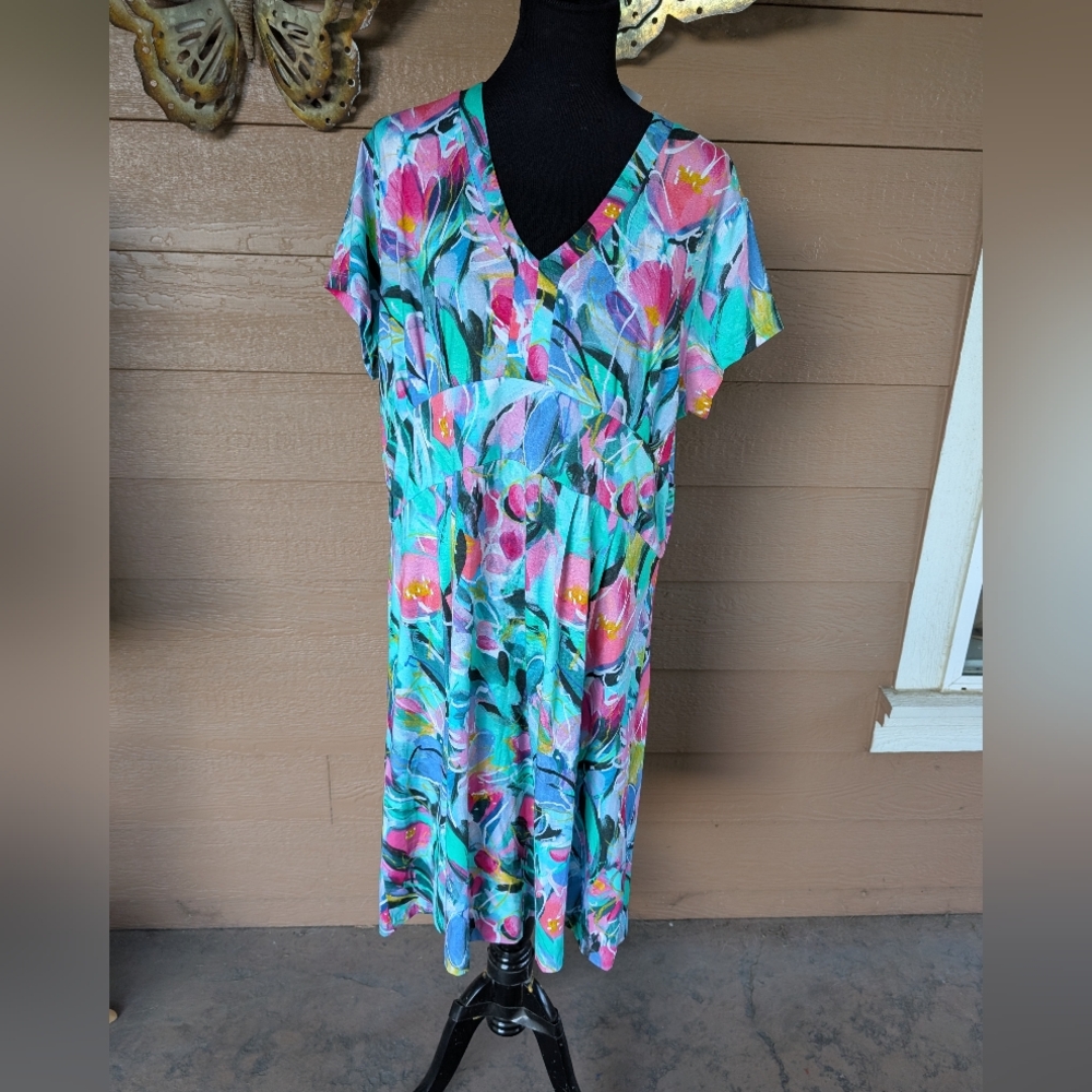 Dolcezza "Pure Joy 1" Colorful Floral Dress